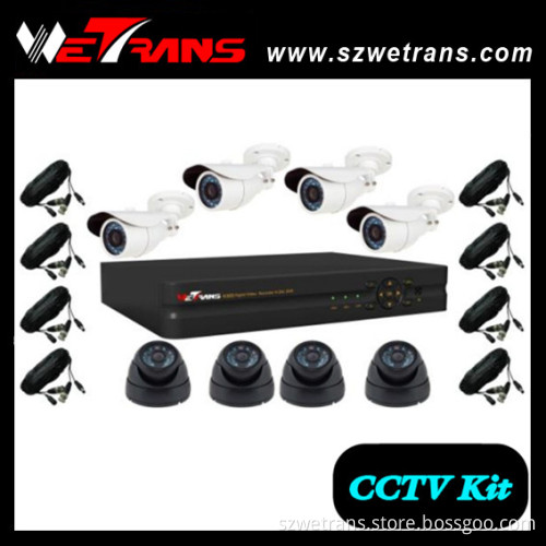8CH H. 264 Network DVR Kit Security Equipment (CCTV KIT-5208M-C)